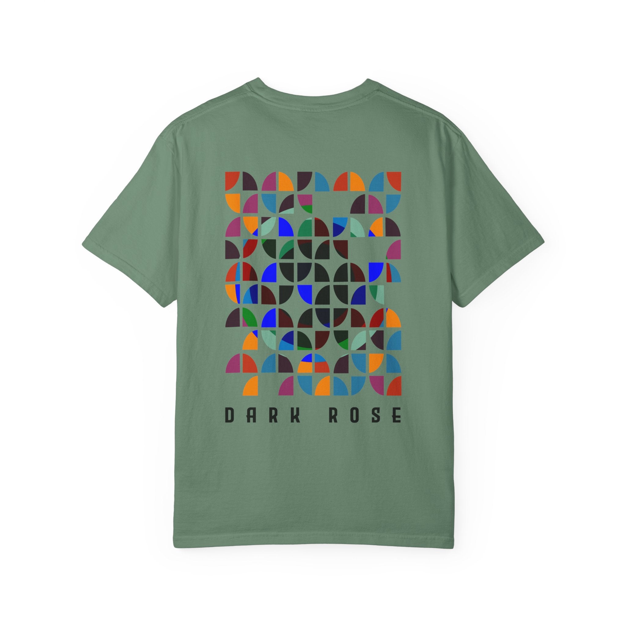 Dark Rose Colours Circles Tee