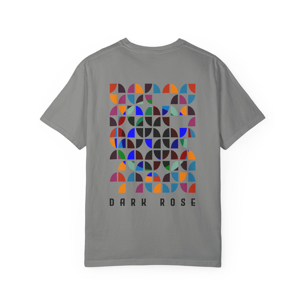 Dark Rose Colours Circles Tee