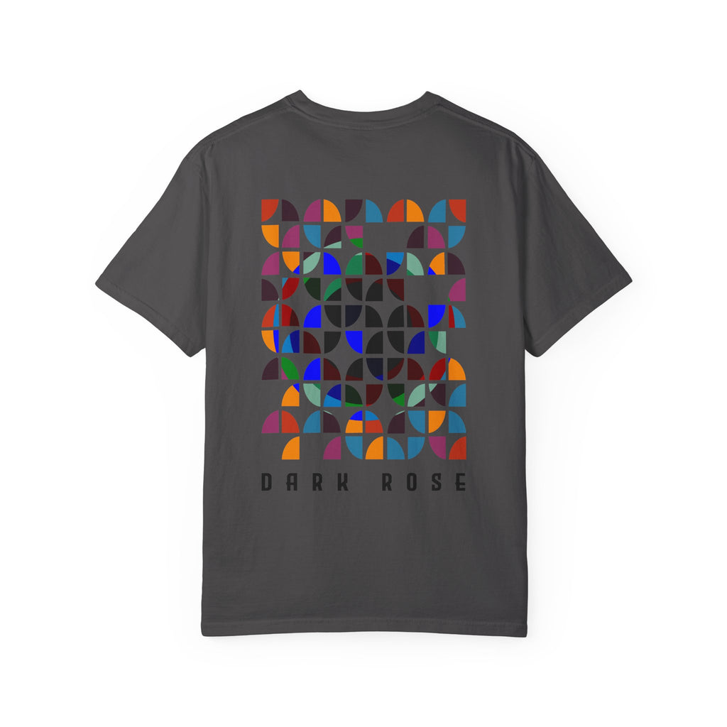 Dark Rose Colours Circles Tee