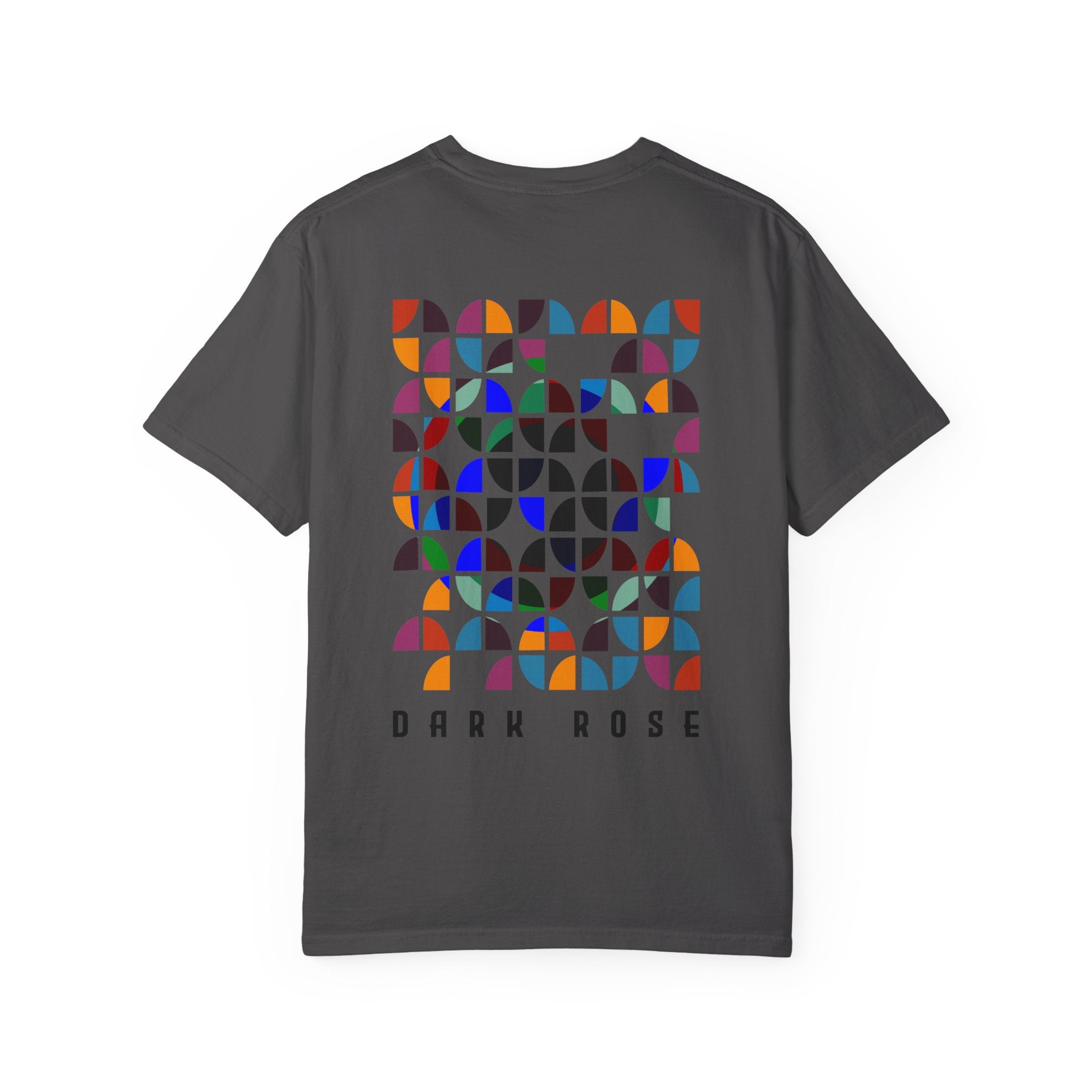 Dark Rose Colours Circles Tee