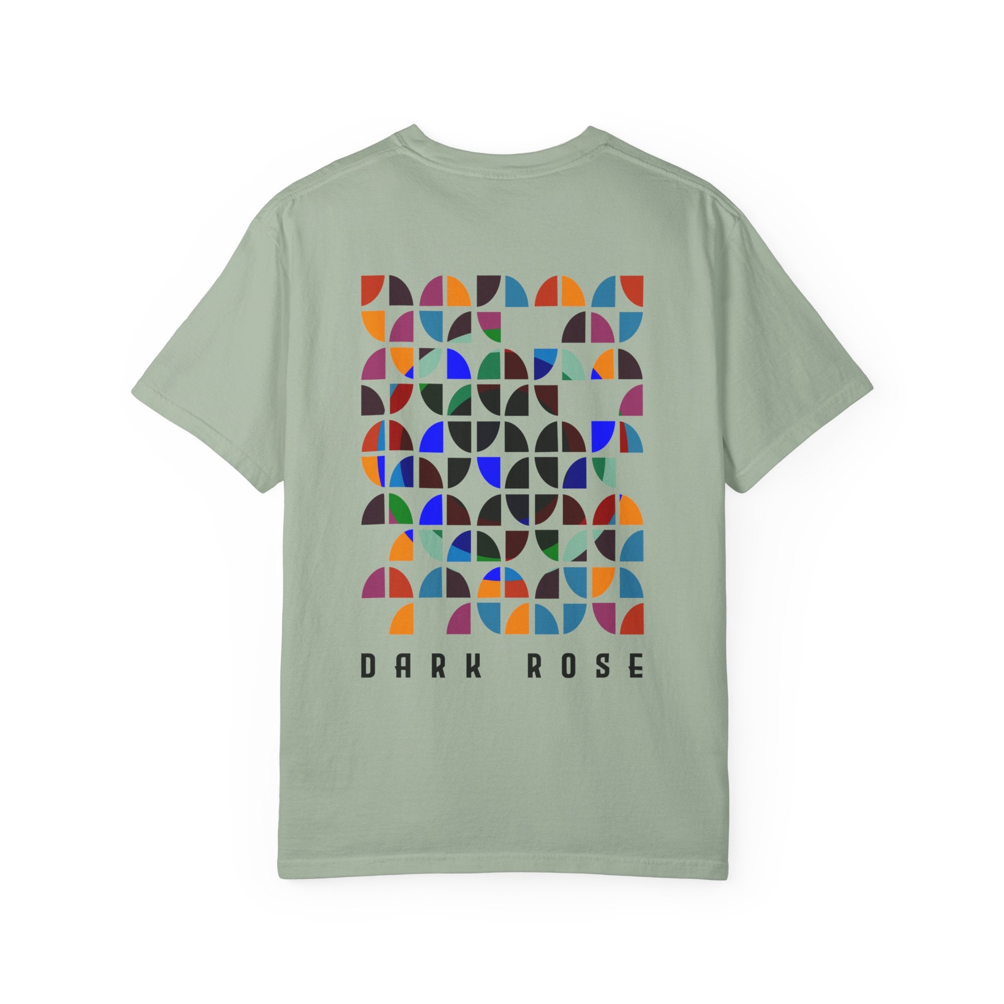 Dark Rose Colours Circles Tee