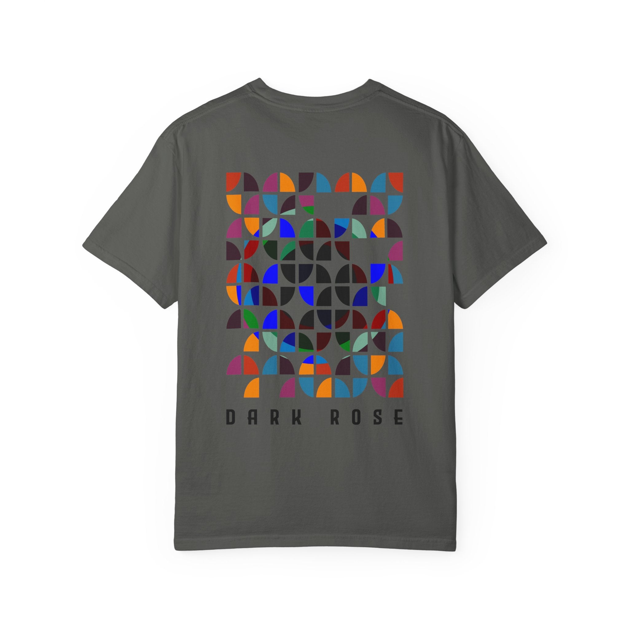 Dark Rose Colours Circles Tee