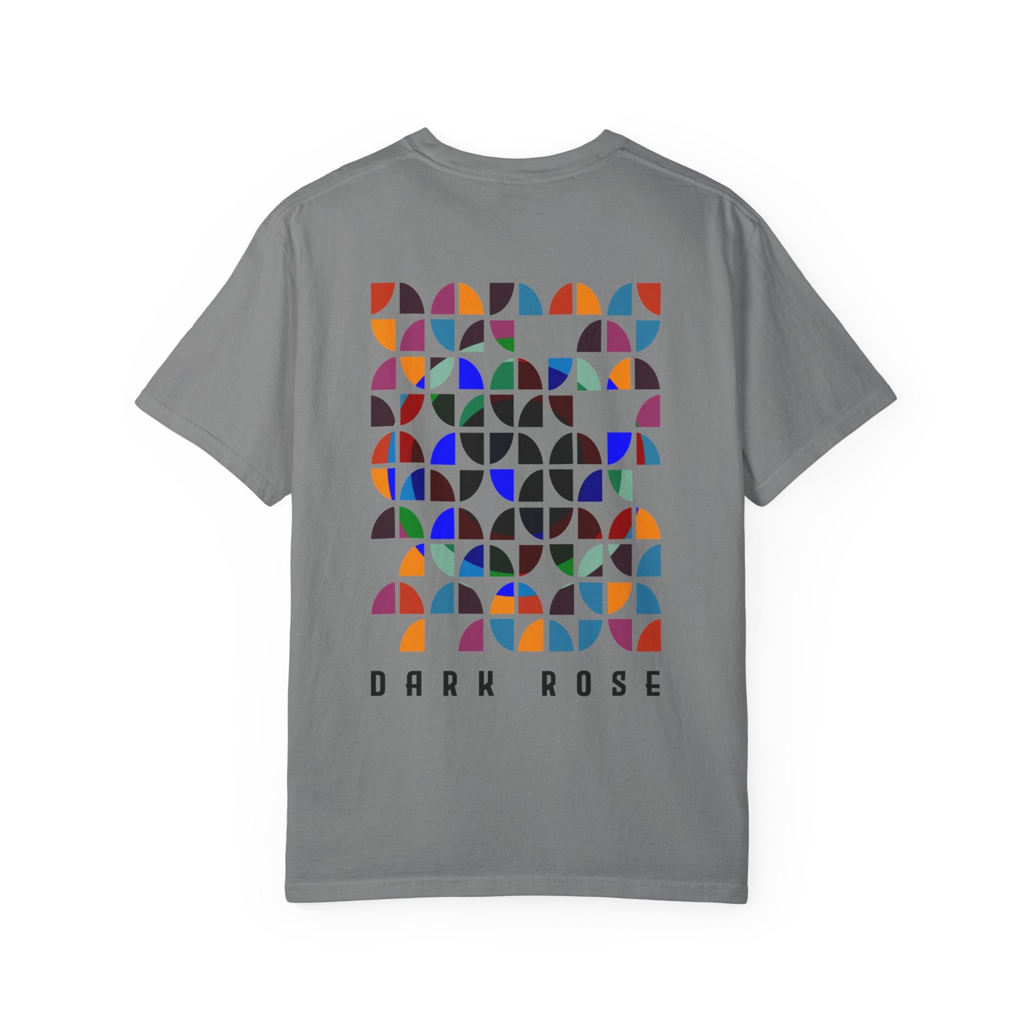 Dark Rose Colours Circles Tee