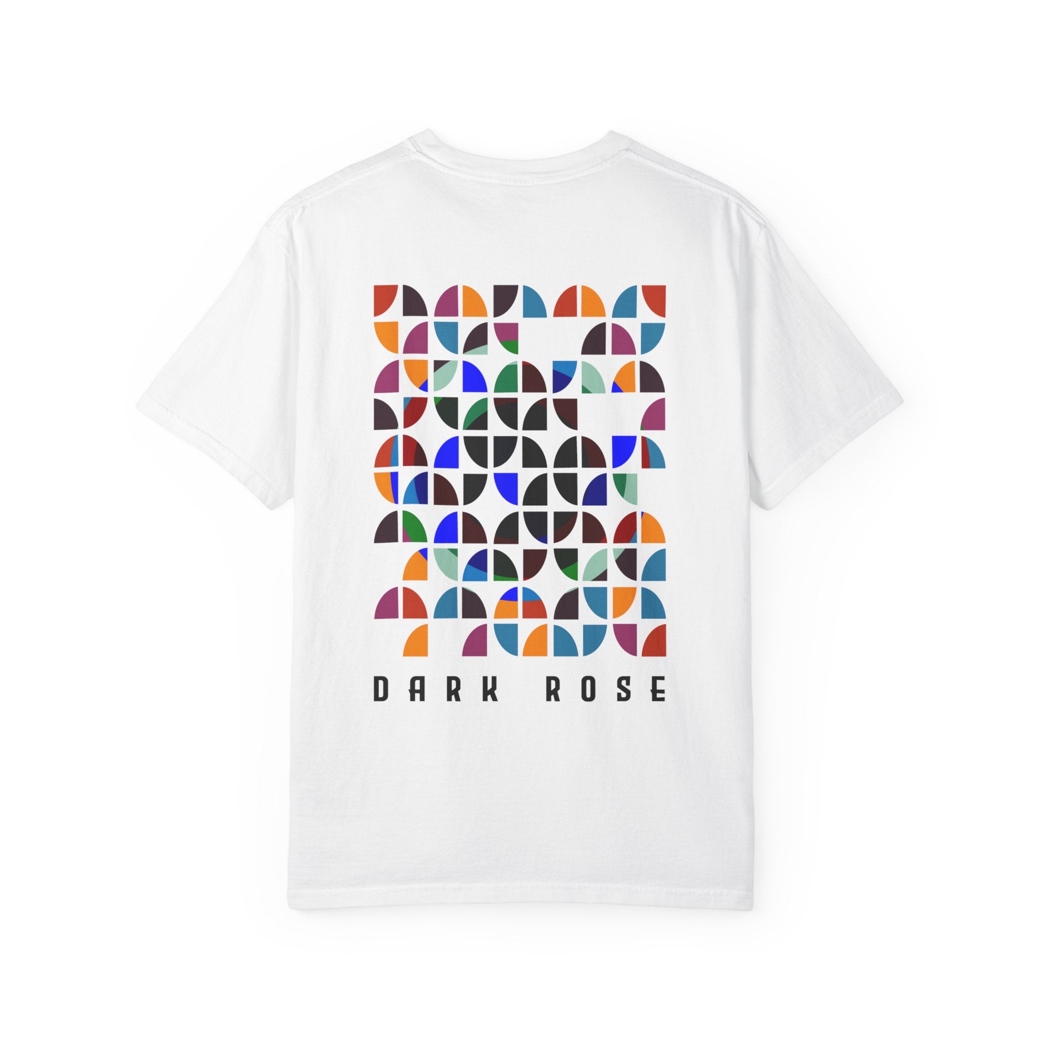Dark Rose Colours Circles Tee