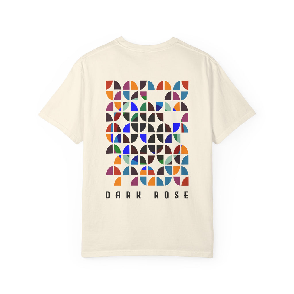 Dark Rose Colours Circles Tee