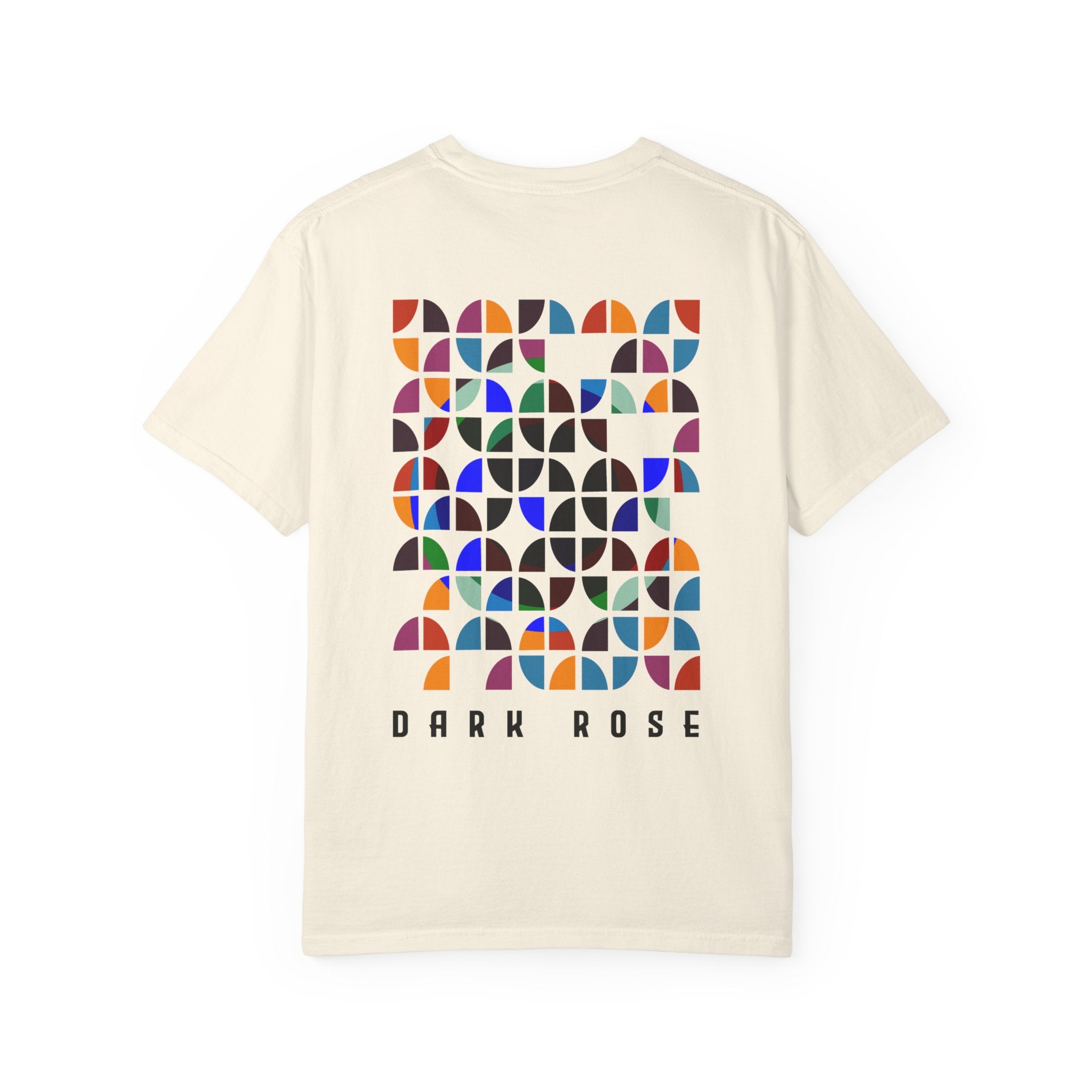 Dark Rose Colours Circles Tee